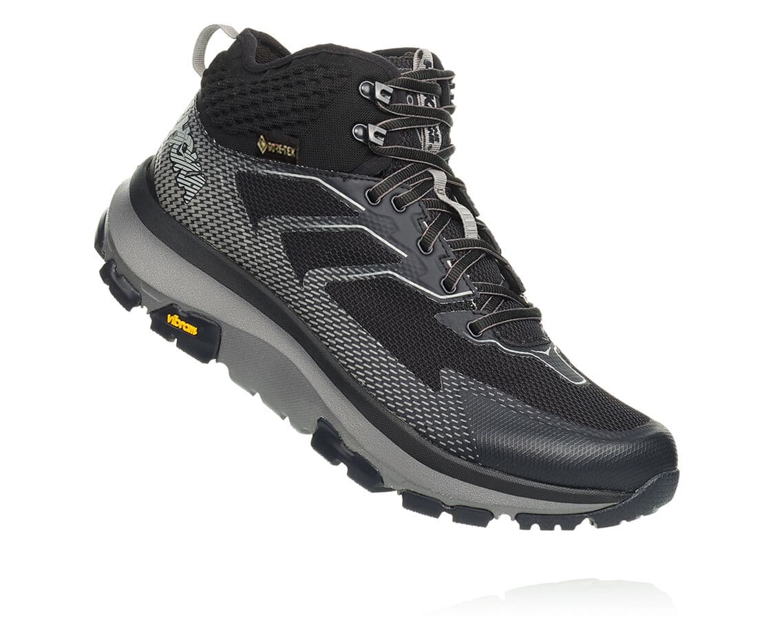 Bocanci Hoka One One Toa Gore-Tex Barbati - Negrii / Gri Inchis | Romania GBXR06352